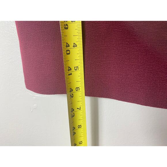 DRESS THE POPULATION DRESS BURGUNDY FALL WEDDING GUEST SHORT COCKTAIL FESTIVE - Picture 13 of 13